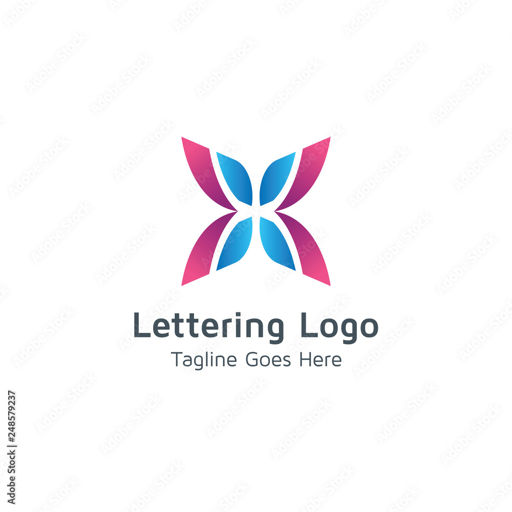 Lettering X Vector Lettering X Vector