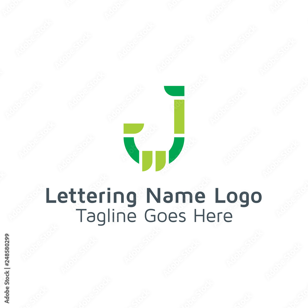 Lettering J Vector Lettering J Vector