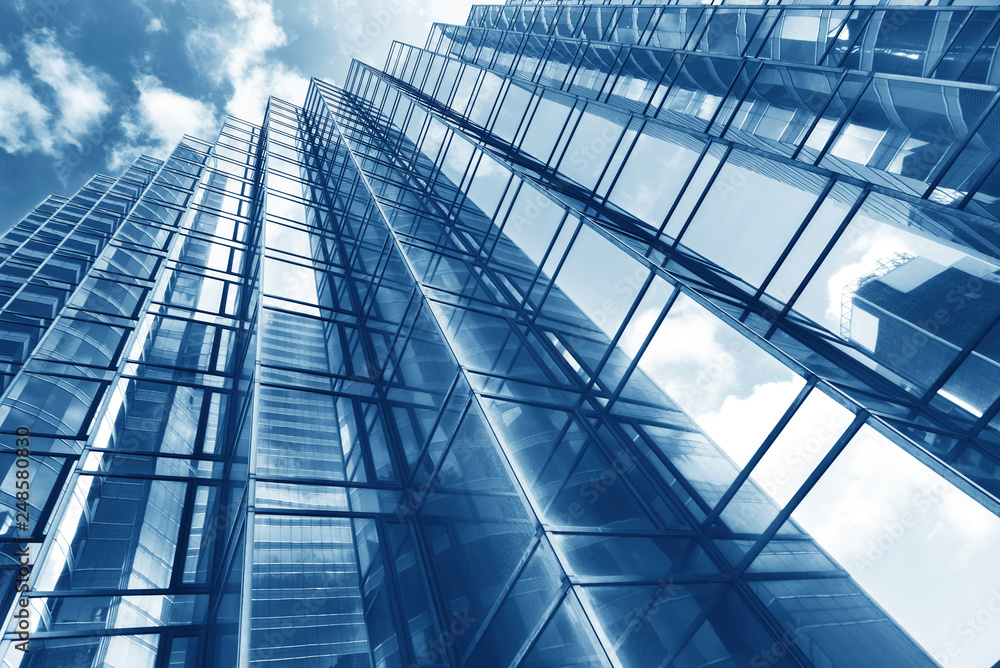 Obraz premium Modern building abstract background