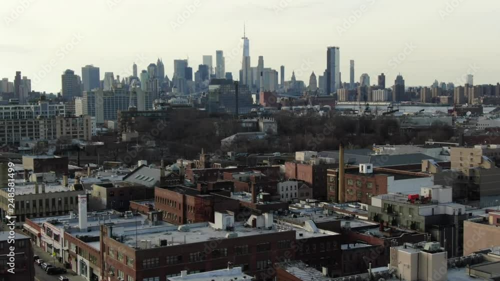 Aerial of Williamsburg, Brooklyn (2019) Aerial of Williamsburg, Brooklyn (2019)