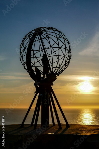 Φωτογραφία Landscape view in Nordkapp North Cape Norway Europe