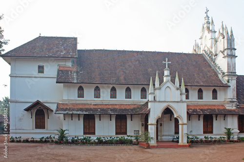 Church in Kerala , India photo