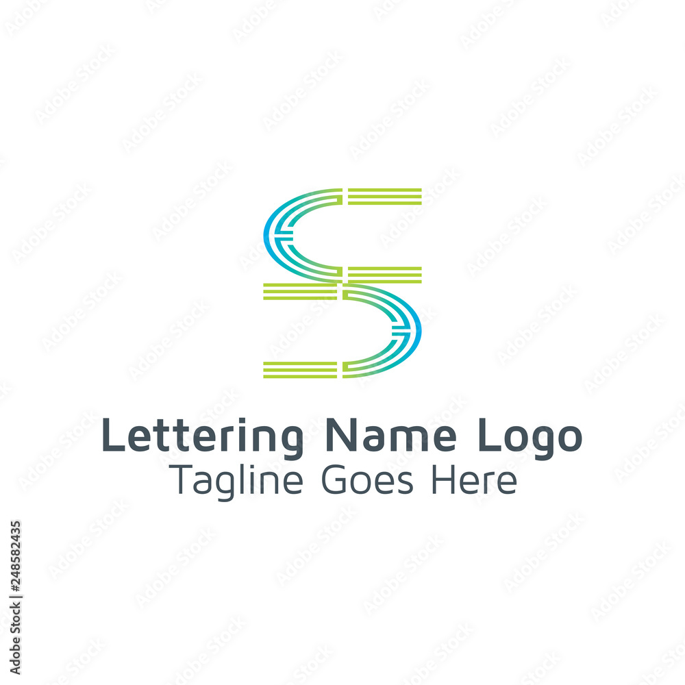 Lettering S Vector Lettering S Vector