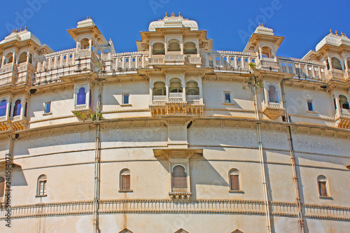 Palace in Udaipur, Rajasthan, India photo