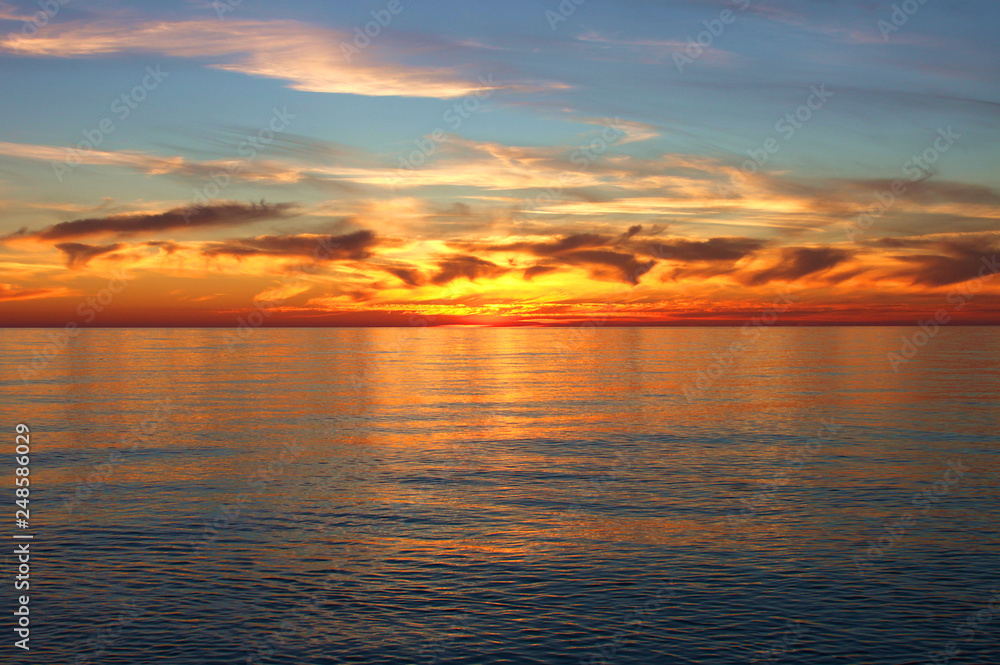 Fototapeta premium Sunset on the Black Sea