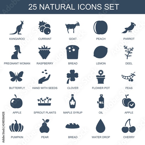 natural icons
