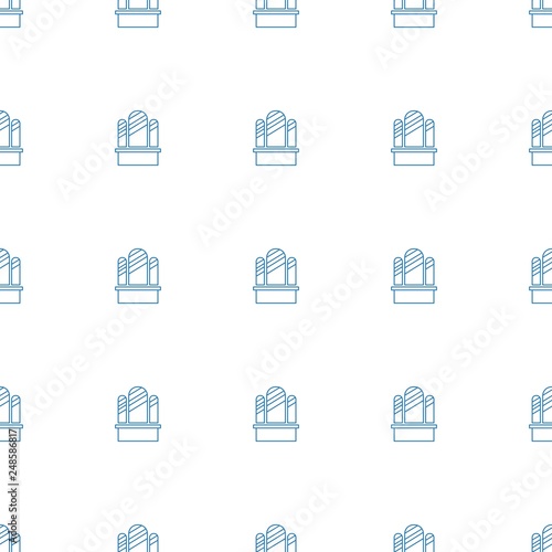 gate icon pattern seamless white background