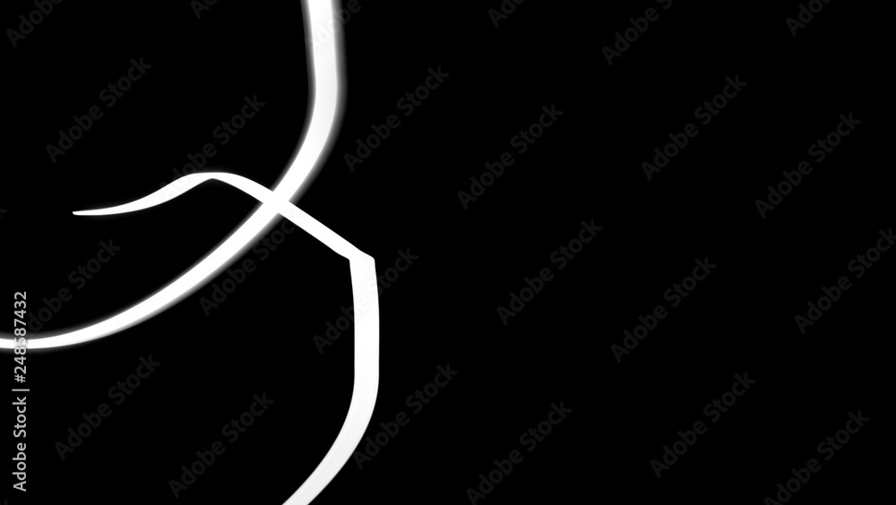 Fototapeta premium Abstract of light as background