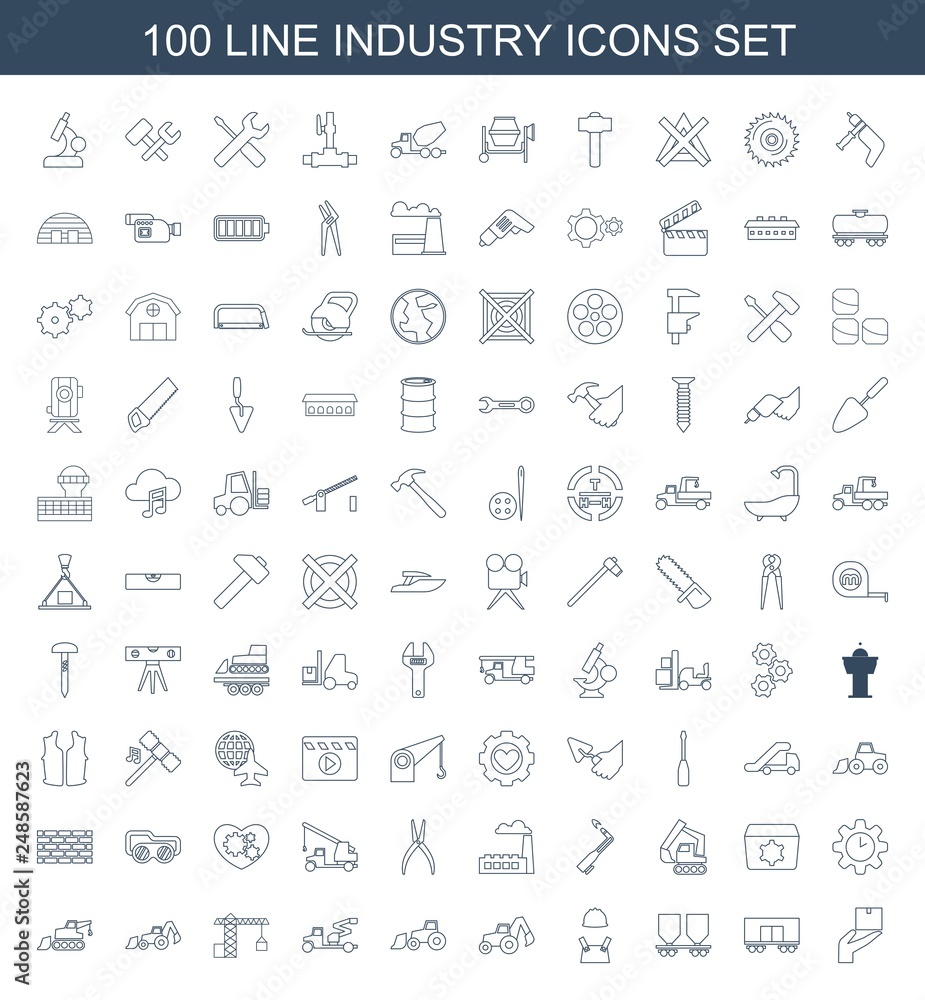100 industry icons 100 industry icons