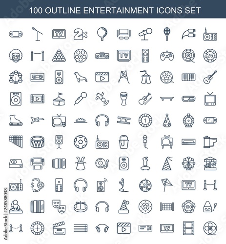 entertainment icons