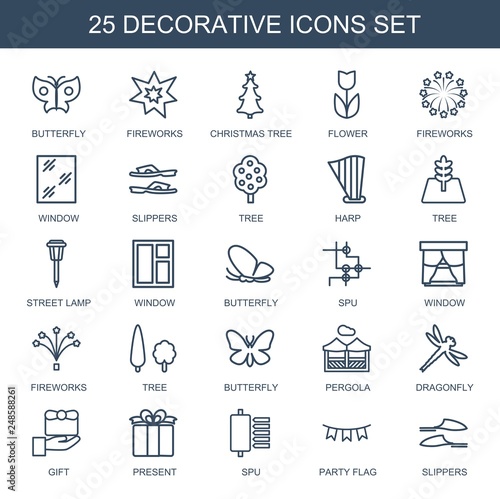 decorative icons