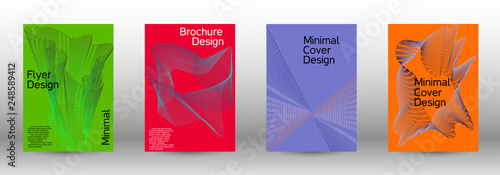 Minimal vector cover design with  linear waves.