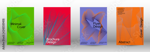 Minimal vector cover design with  linear waves.