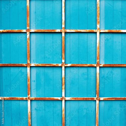 Colourful rusty panels background pattern