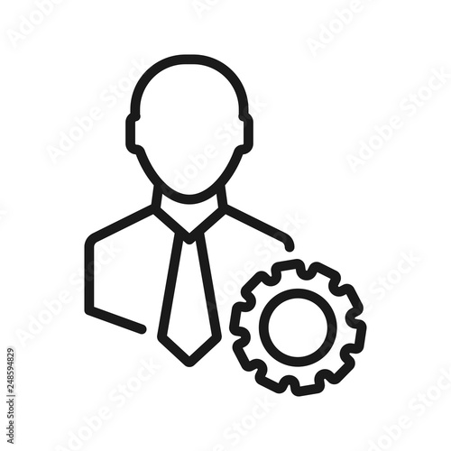 seo. minimal thin line web icon. simple vector illustration outline. concept for infographic, website or app.