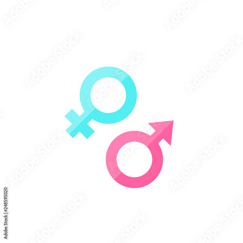 gender icons, vector