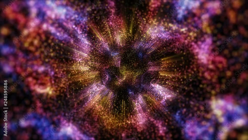 4K Abstract motion background animation shining particles stars sparks and magic dust forming in space wave flow with light rays and projections seamless loop 4K Abstract motion background animation shining particles stars sparks and magic dust forming in space wave flow with light rays and projections seamless loop