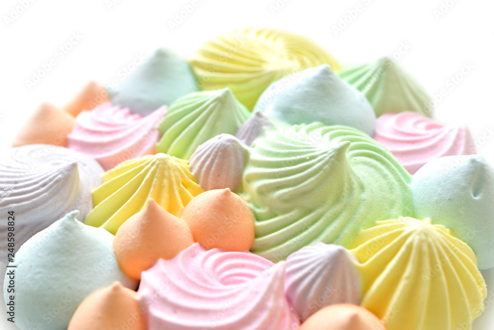 Pastel meringue texture background Pastel meringue texture background