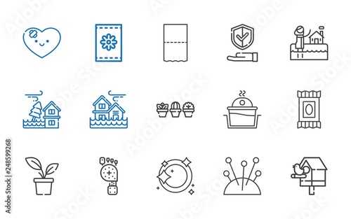 care icons set
