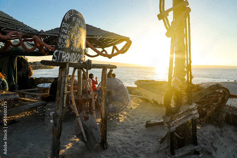 Fotografie Sun Set Paternoster Beach Bar