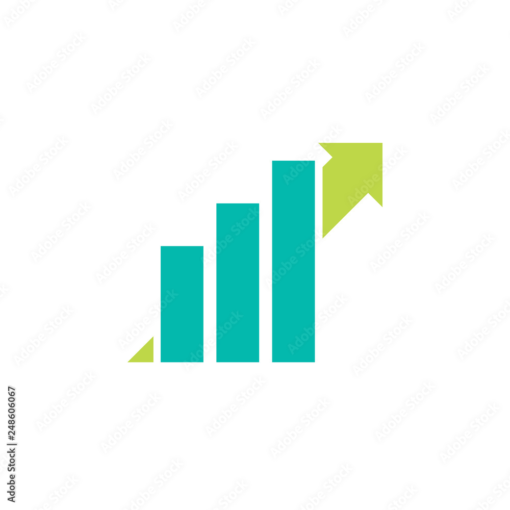 Business increase chart Business increase chart