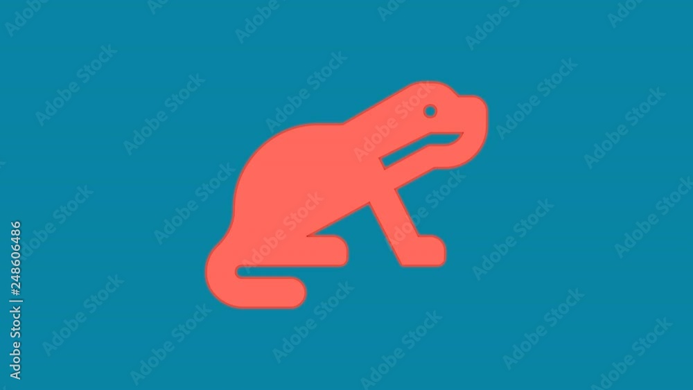 Behind the squares appears the symbol otter. In - Out. Alpha channel Premultiplied - Matted with color RGB (8,132,164) Behind the squares appears the symbol otter. In - Out. Alpha channel Premultiplied - Matted with color RGB (8,132,164)