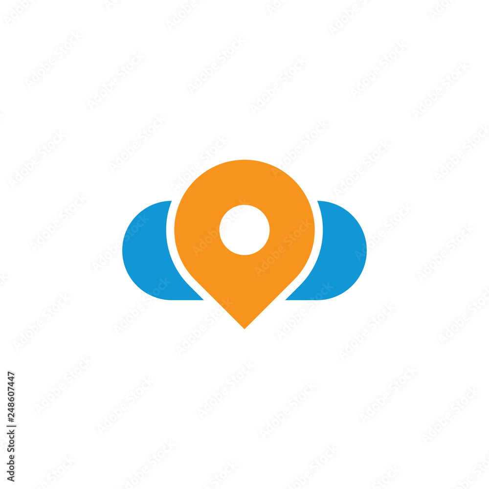 Cloud logo vector Cloud logo vector