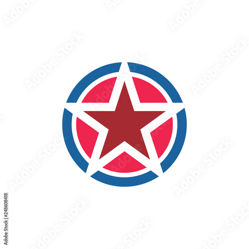 Star logo vector