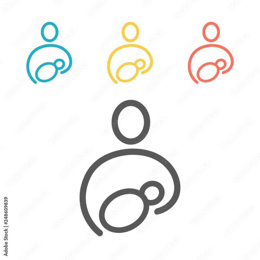 Sling line icon. Vector signs for web graphics. Sling line icon. Vector signs for web graphics.