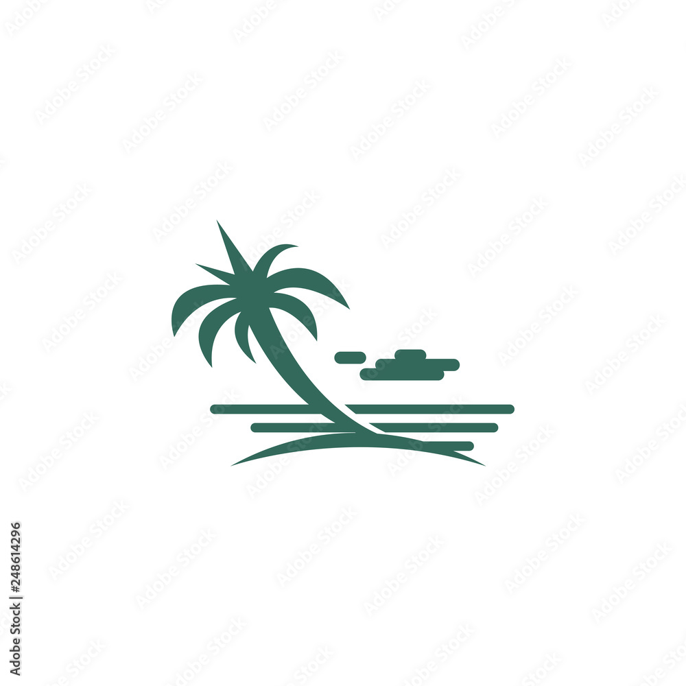 Holiday summer logo