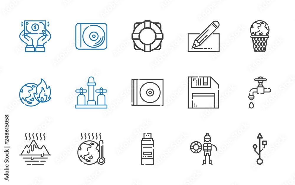 save icons set save icons set