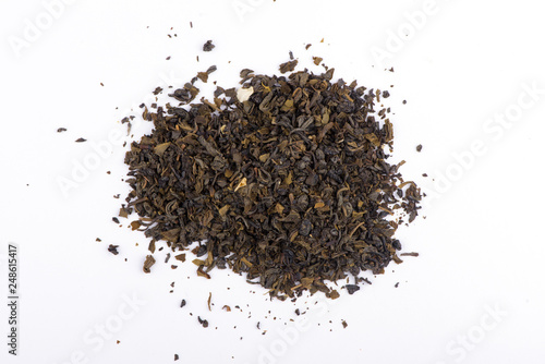  flavored tea. tea leaves