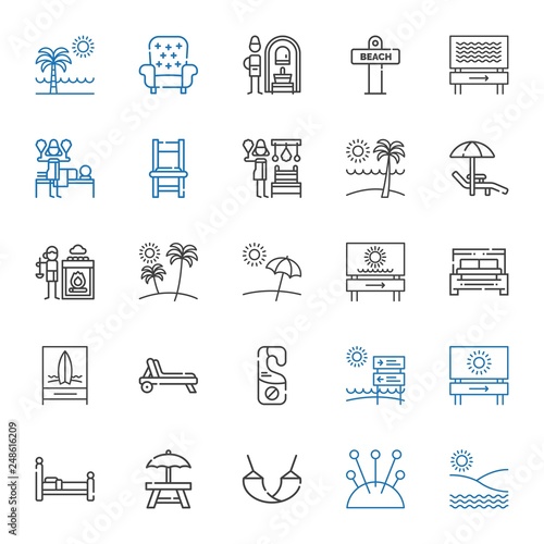 relax icons set
