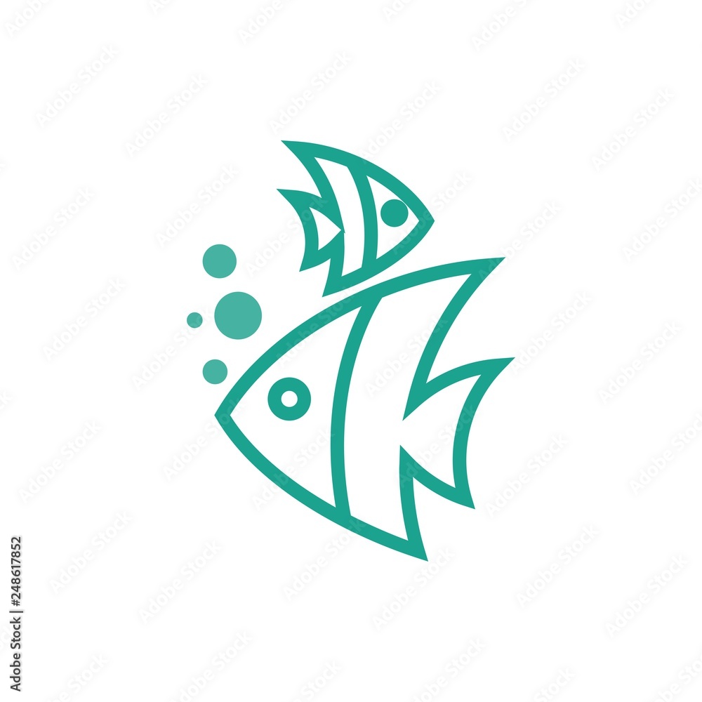 Aquarium fish icon Aquarium fish icon