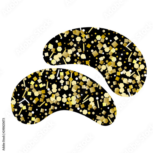 Wallpaper Mural Eye patches. Isolated on white backround. Torontodigital.ca