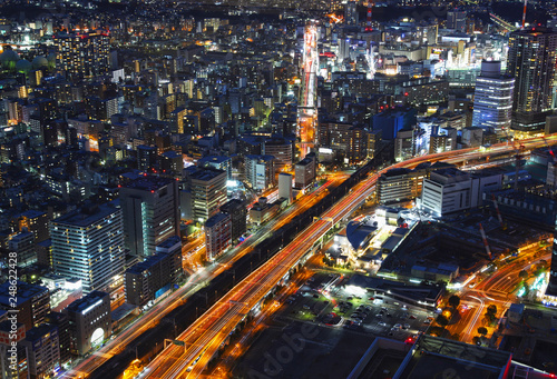【横浜の夜景】横浜ランドマークタワー展望台の夜景