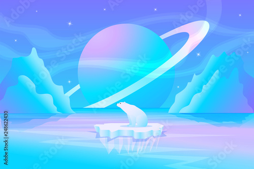 Cosmic polar bear