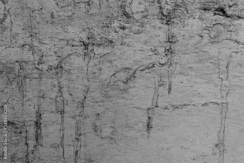 Obraz premium Texture, wall, concrete, it can be used as a background . Wall fragment with scratches and cracks