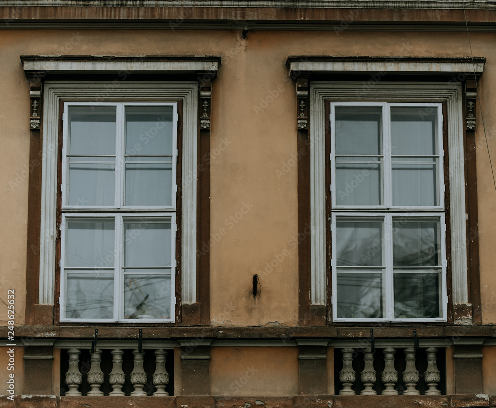 window in an old house window in an old house