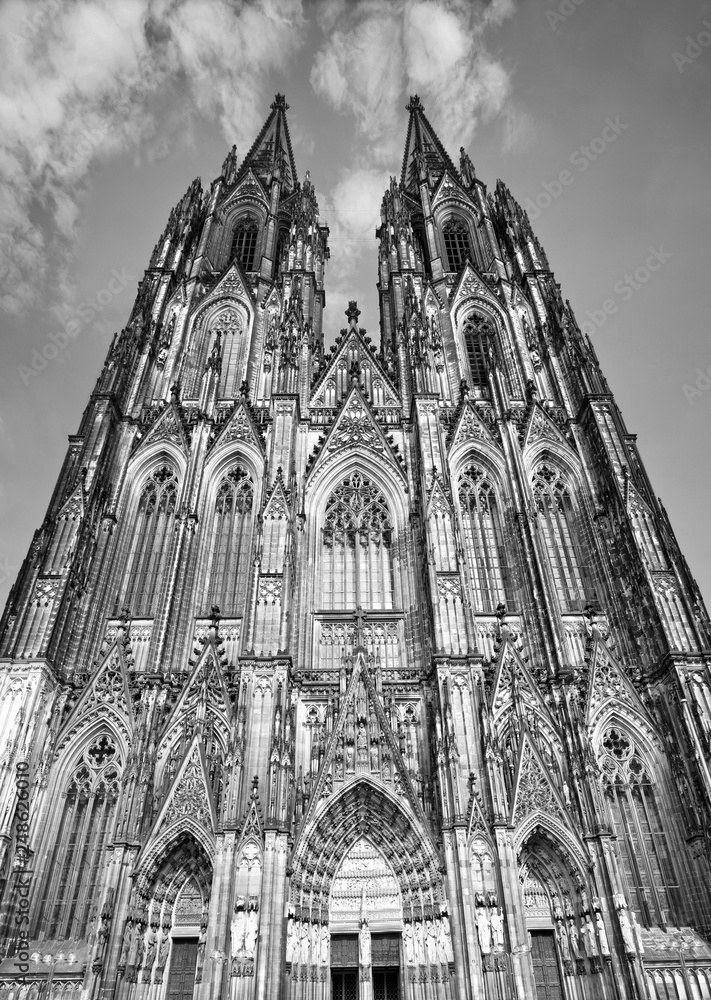 Front of cologne cathedral, Germany