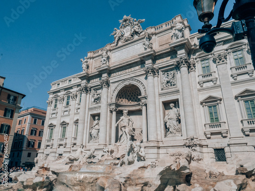 Trevi Fountain in Rome, italy