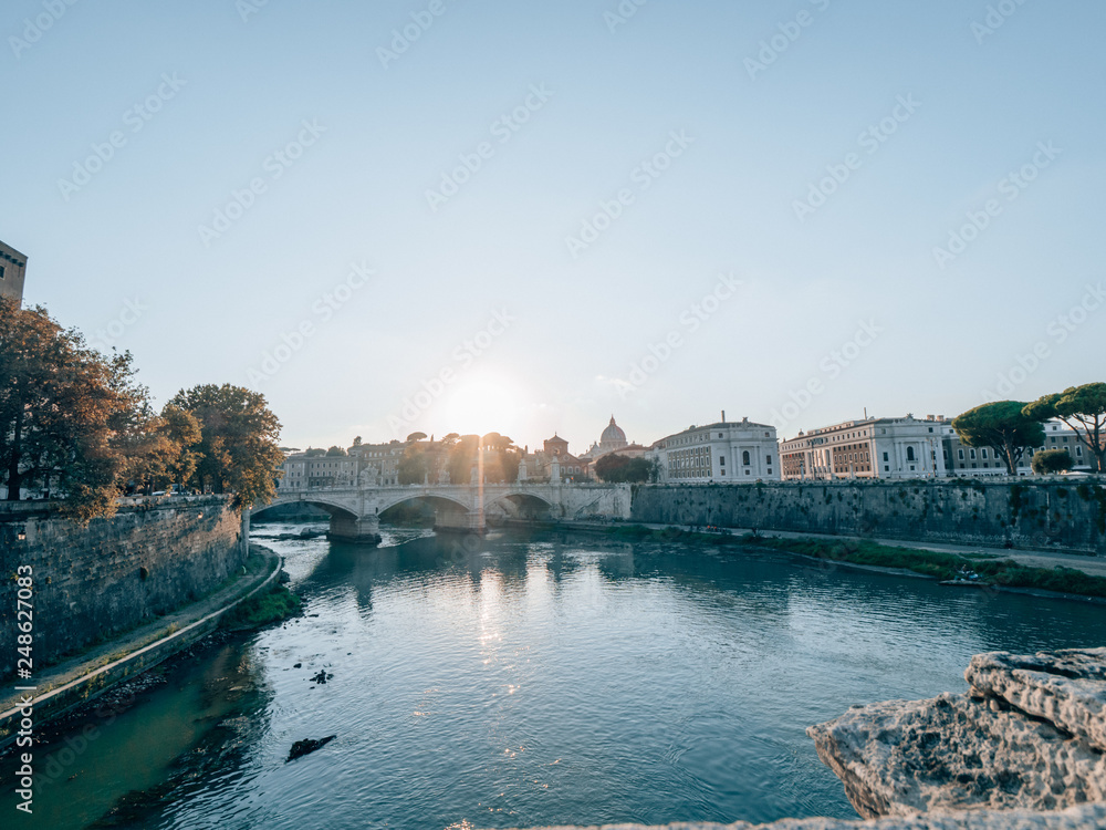 Obraz premium Cityscape in Rome, Italy