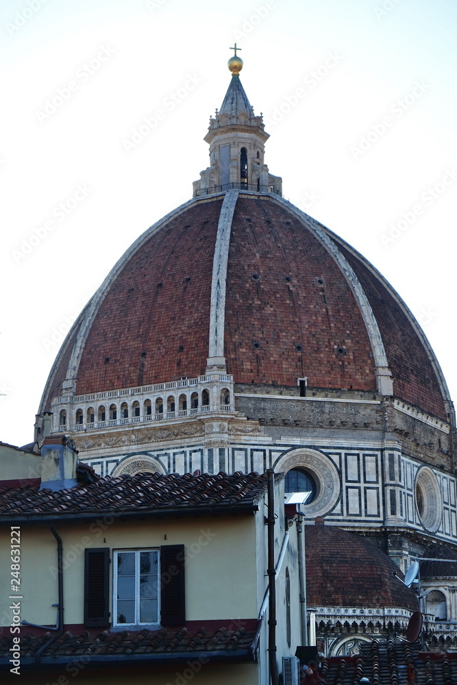 Dome of Santa Maria del Fiore cathedral, Florence, It
