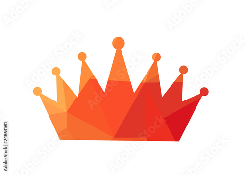 crowns vector illustration