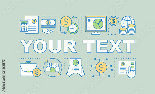 Budget word concepts banner