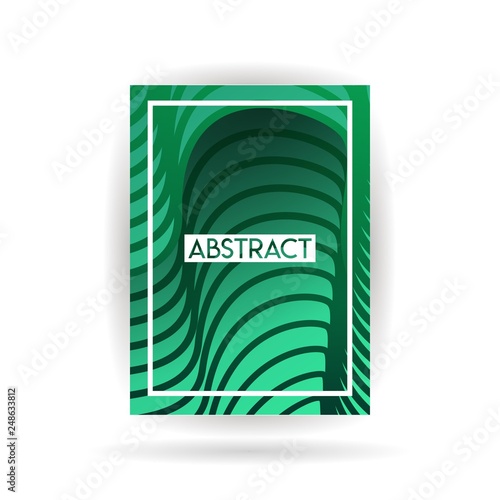 Simple and modern Cover / background designs can be used for companies and other businesses. Eps 10 and file size is less than 5MB. beautiful green color and suitable for magazines photo