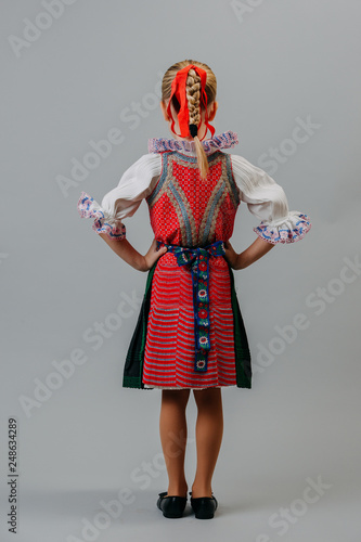 Traditional Slovak Folklore Costume