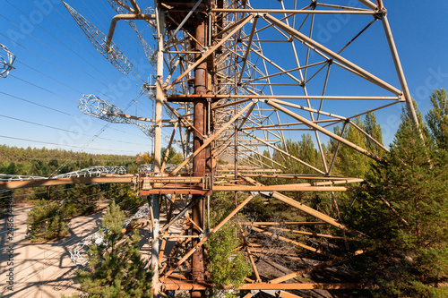 Soviet radar system Duga at Chernobyl-2 nuclear power plant