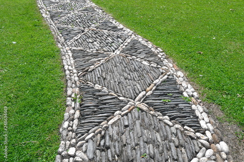 path in grass