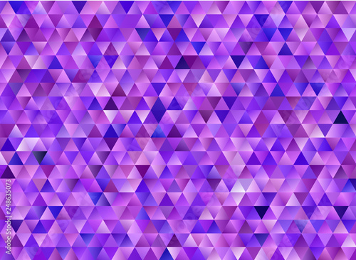 Abstract Low-Poly triangular modern background